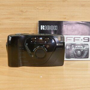 Ricoh FF-9 35mm Point & Shoot Film Camera, Tested and Working